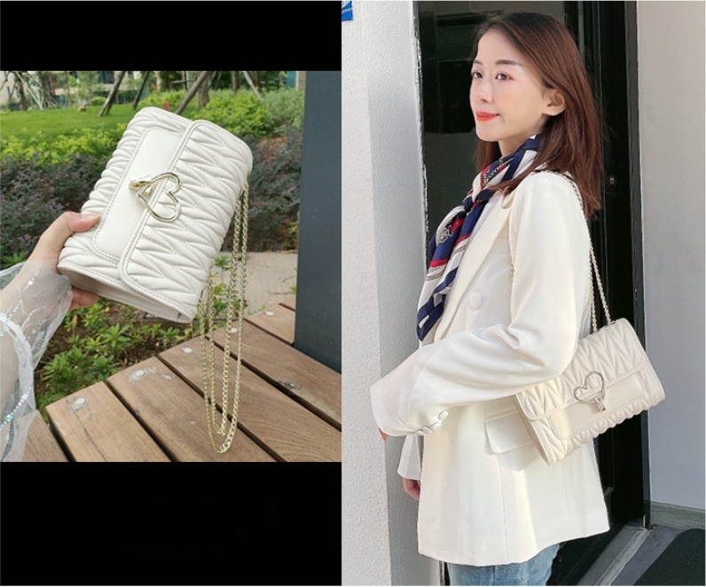 2025 New Genuine Leather Womens Bag  Quilted Crossbody Handbag